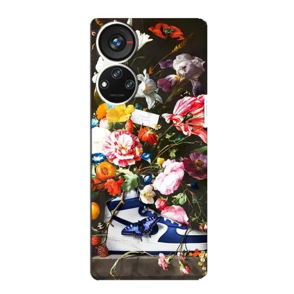 Чехол с принтом «Стиль Найк» для ZTE Blade V40s