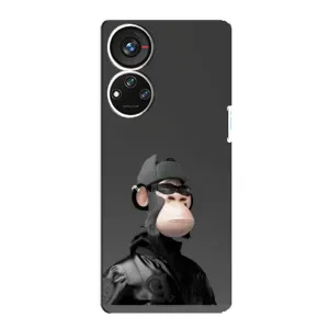 Чехлы с Обезьянами NFT для ZTE Blade V40s (AlphaPrint) (стильная обезьяна NFT)