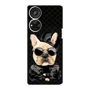 Чохли з крутими принтами для ZTE Blade V40s - (PREMIUMPrint) (Стильна собака)