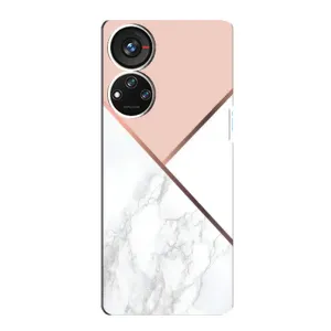 Мраморний чехол на ZTE Blade V40s (VPrint) (Тройний мрамор)