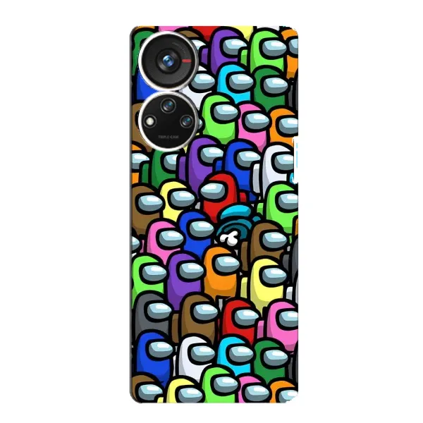 Чехол с принтом «Убит» для ZTE Blade V40s