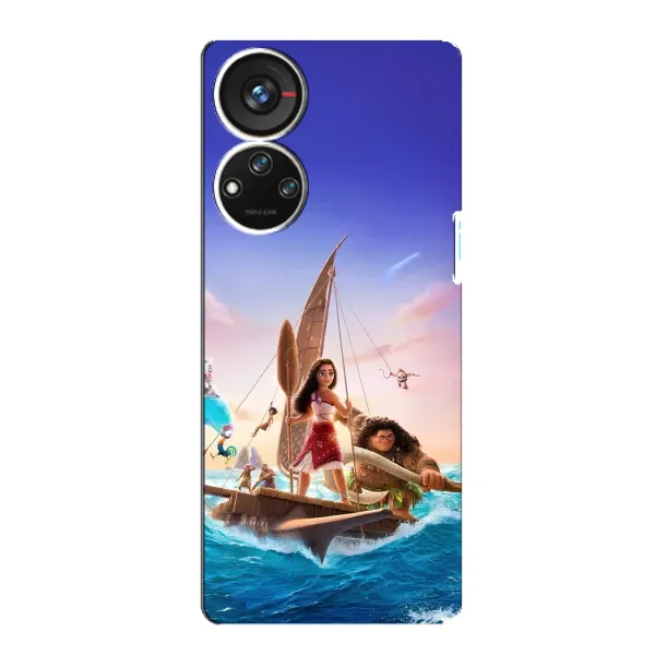 Чехол с принтом «Команда Ваяна Мауи» для ZTE Blade V40s