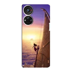 Чехол с мультфильмом Моана ZTE Blade V40s (Закат Ваяна)