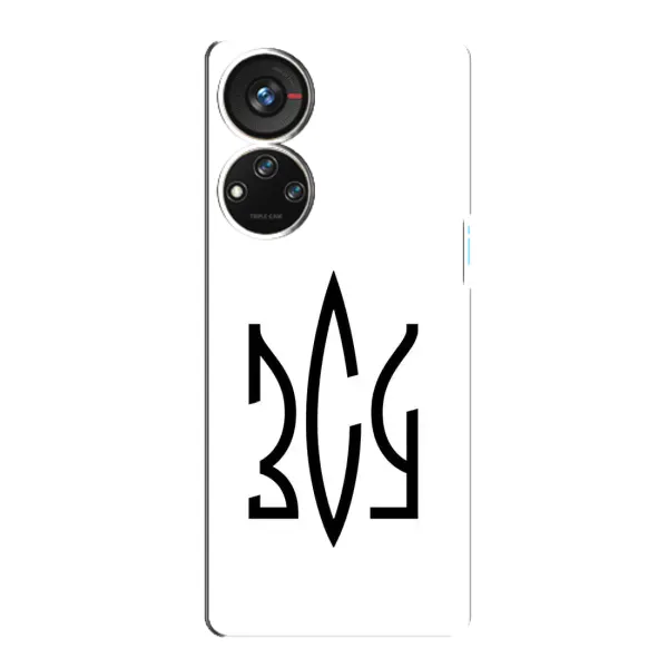 Чохол з принтом «ЗСУ герб» для ZTE Blade V40s