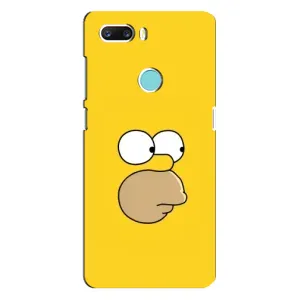 Чехол с Симпсонами для ZTE Z18 Mini (VPrint) (Гомер)