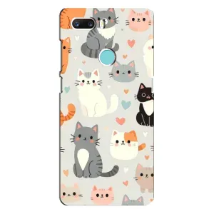 Чохол з принтом «Колаж котів» для ZTE Z18 Mini