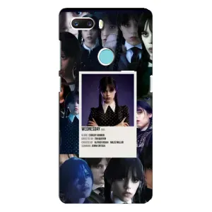 Чехлы Венсдей на ZTE Z18 Mini Уэнсдей (AlphaPrint) (коллаж Уэнздей)