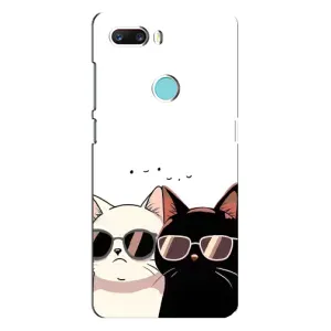 Чохол з принтом «Коти в окулярах» для ZTE Z18 Mini