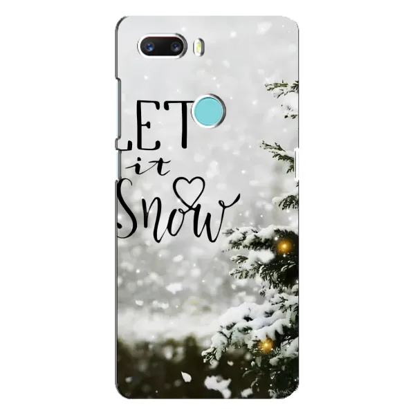 Чехол с принтом «Let it snow» для ZTE Z18 Mini