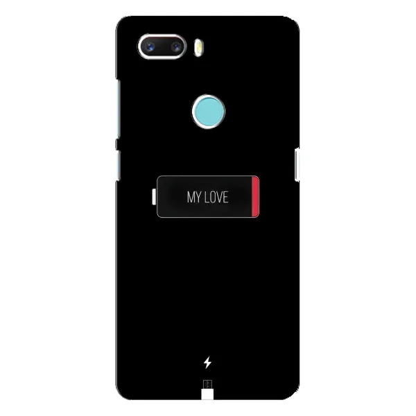 Чохол з принтом «Love battery» для ZTE Z18 Mini Чохол з принтом «Love battery» для ZTE Z18 Mini
