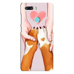 Чехлы с собаками для ZTE Z18 Mini (VPrint) (Любовь к собакам)