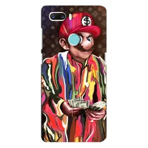 Бренднові Чохли для ZTE Z18 Mini - (PREMIUMPrint) (Mario LV)
