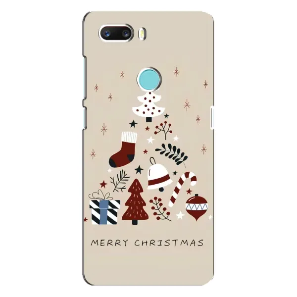 Чехол с принтом «Merry Christmas» для ZTE Z18 Mini