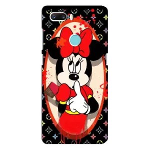 Чехол Disney Mouse ZTE Z18 Mini (PREMIUMPrint) (Минни Маус ЛВ)
