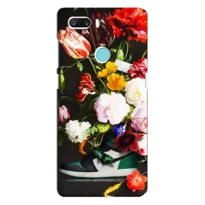 Бренднові Чохли для ZTE Z18 Mini - (PREMIUMPrint) (Nike цветы)
