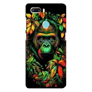 Чехол с Обезьянами ZTE Z18 Mini - (AlphaPrint) (Обезьяна в тропиках)
