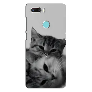 Чохол з принтом «Пара котів» для ZTE Z18 Mini