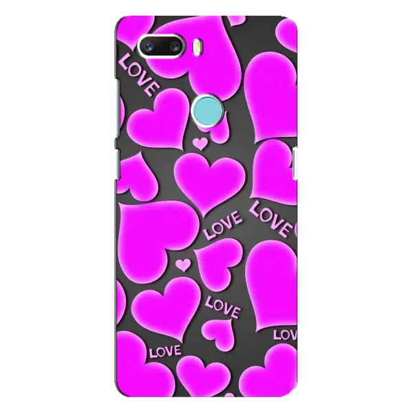 Чохол з принтом «Pink hearts» для ZTE Z18 Mini Чохол з принтом «Pink hearts» для ZTE Z18 Mini