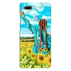 Чохол для Патріота України ZTE Z18 Mini - (AlphaPrint) (Україночка)
