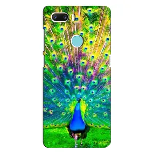 Чехол с птицами на ZTE Z18 Mini (VPrint) (Яркий Павлин)